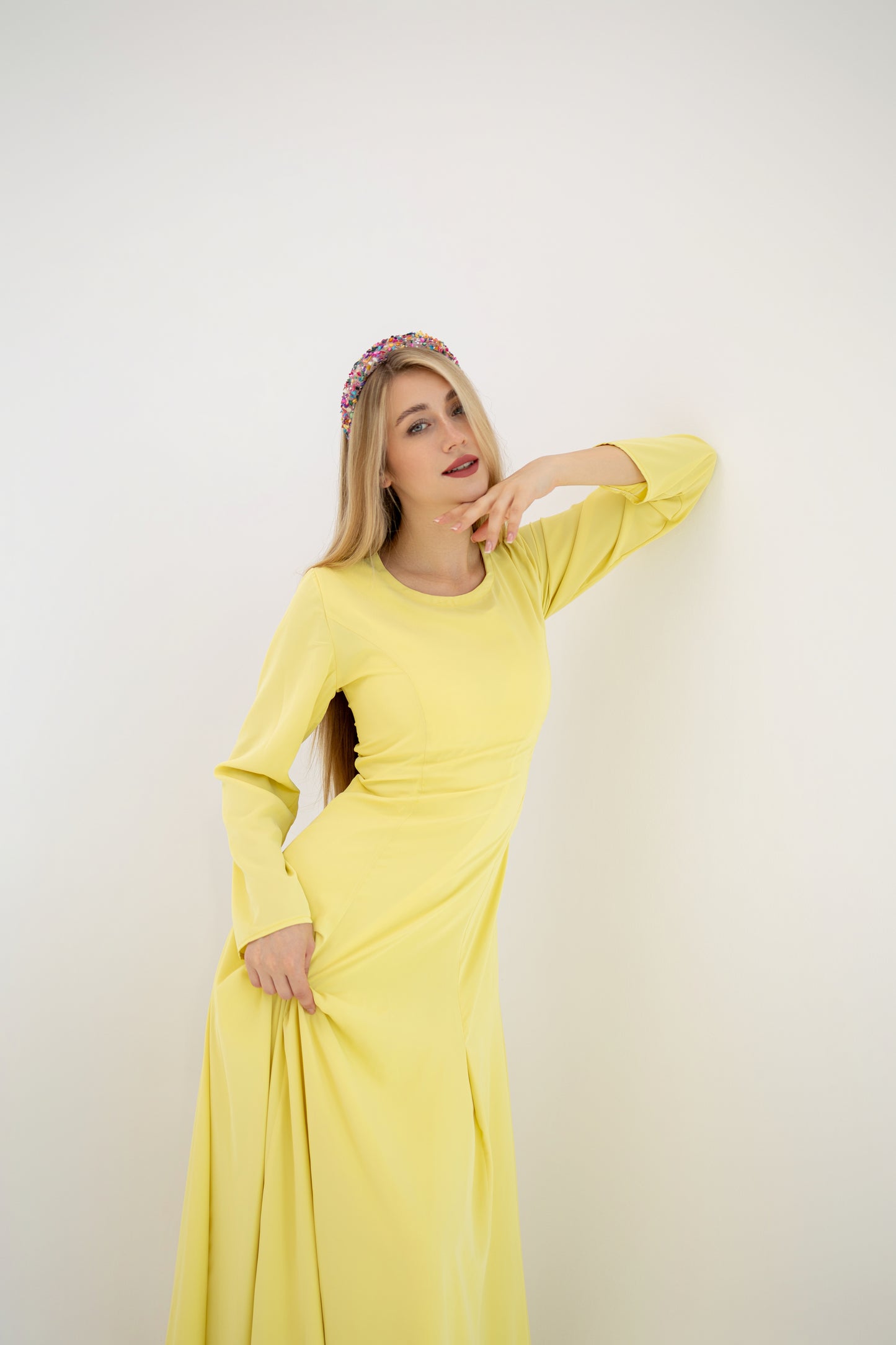 Golden Glow Dress