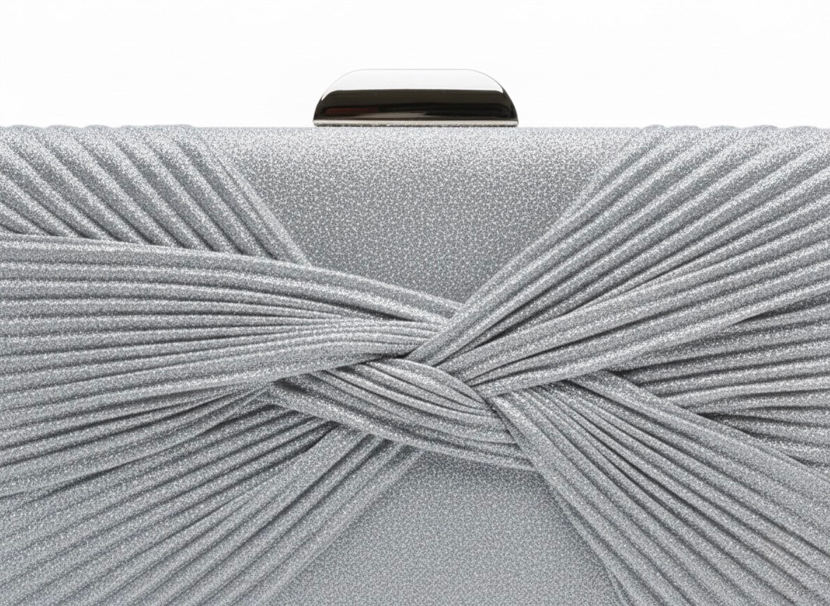 The Plissé Twist Bag