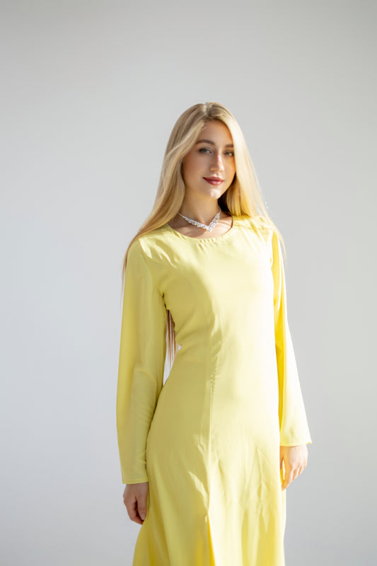 Golden Glow Dress