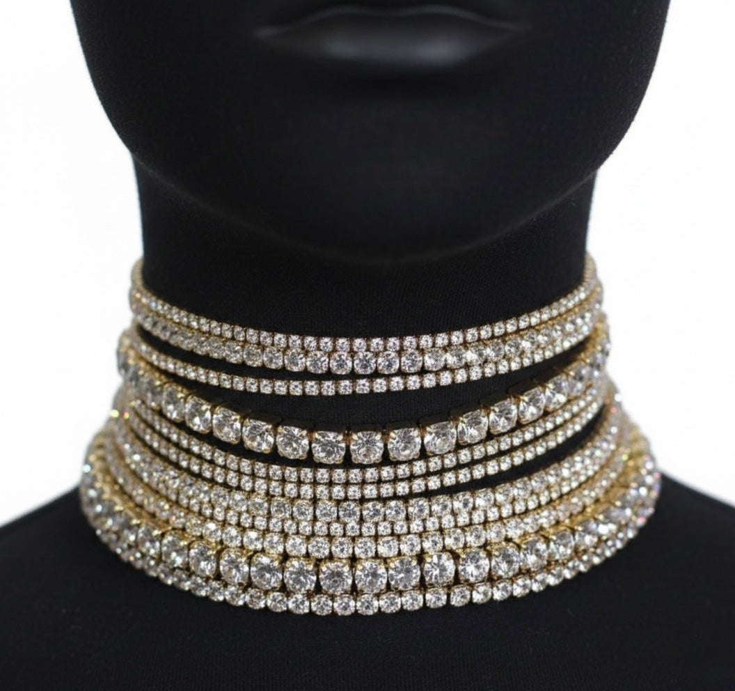 Crystal Stack Chocker