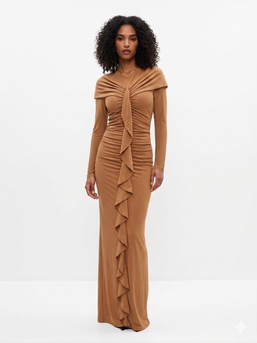 The Silent Flow Dress