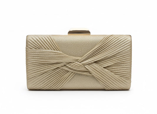 The Plissé Twist Bag