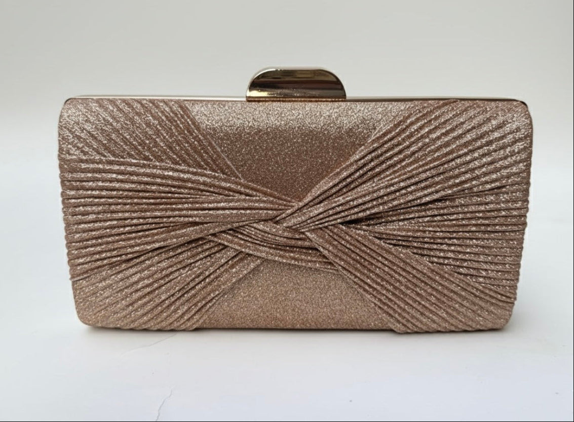 The Plissé Twist Bag