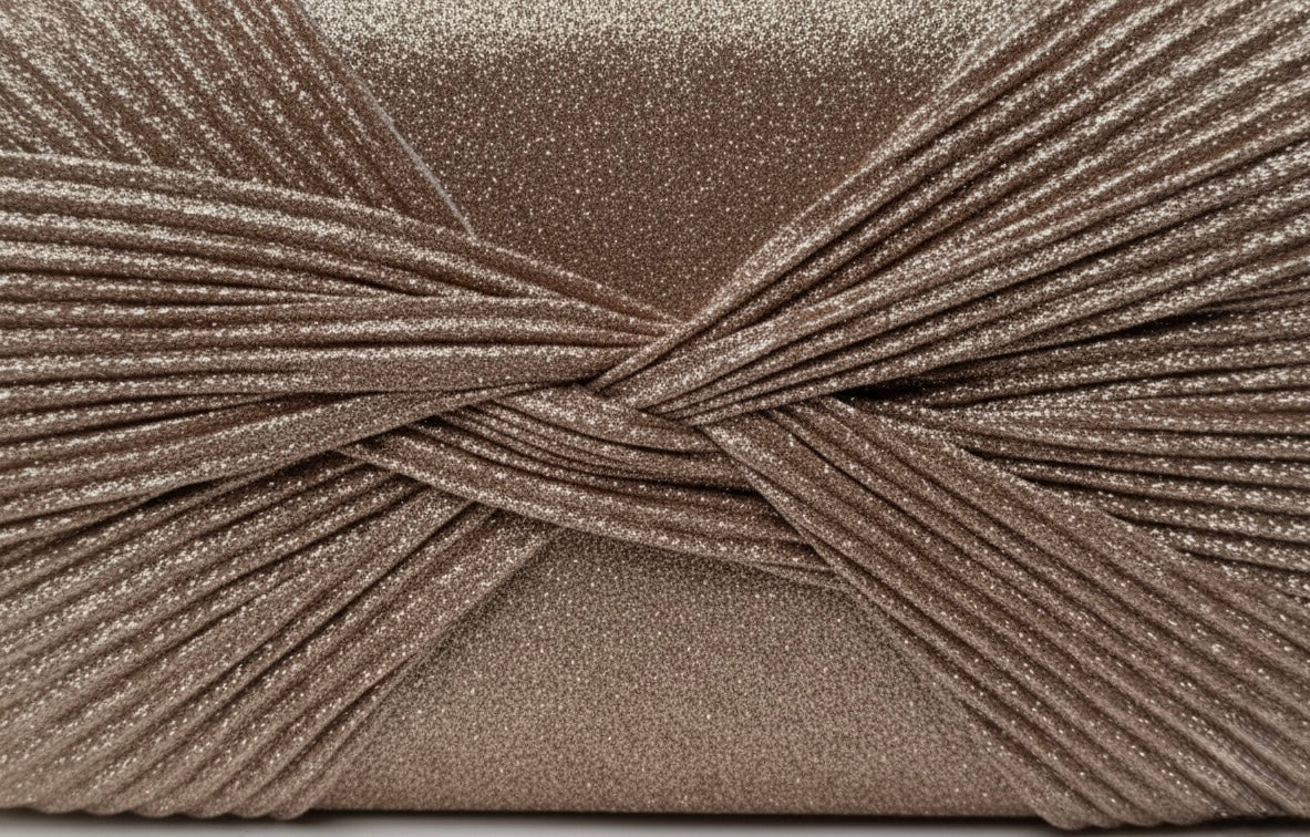 The Plissé Twist Bag